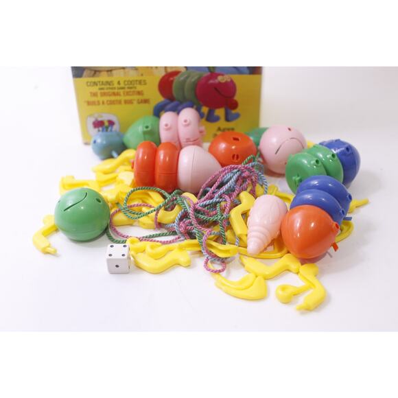 Cootie, Bug Building, Board Game, 1972, Schaper, Children. Fun, ~ 251013-WH 1366 - Picture 3 of 4